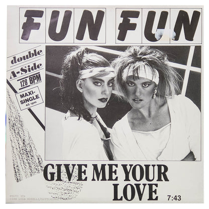 FUN FUN - GIVE ME YOUR LOVE (GREEN VINYL) | 12" MAXI SINGLE USADO