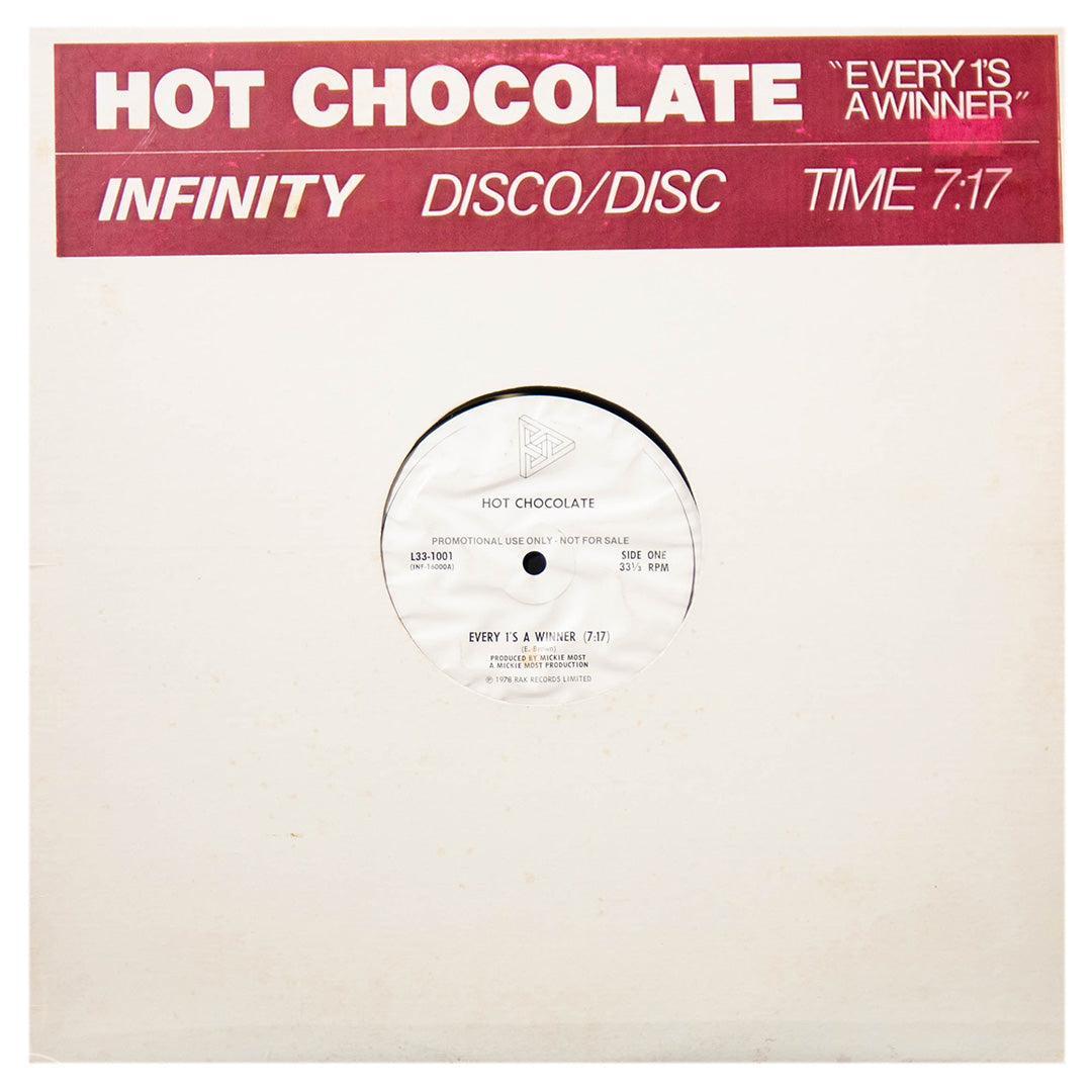 HOT CHOCOLATE - EVERY 1'S A WINNER (PROMO) | 12" MAXI SINGLE USADO