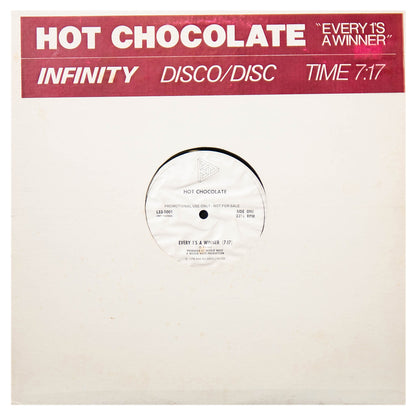HOT CHOCOLATE - EVERY 1'S A WINNER (PROMO) | 12" MAXI SINGLE USADO