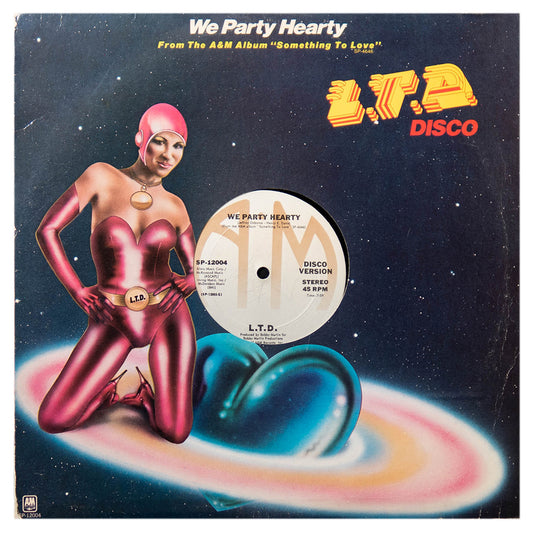 L.T.D. - WE PARTY HEARTY | 12" MAXI SINGLE USADO