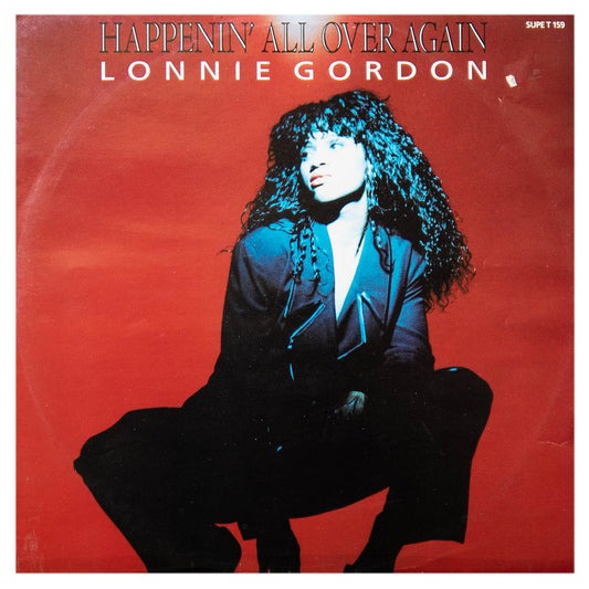 LONNIE GORDON - HAPPENIN' ALL OVER AGAIN | 12" MAXI SINGLE USADO