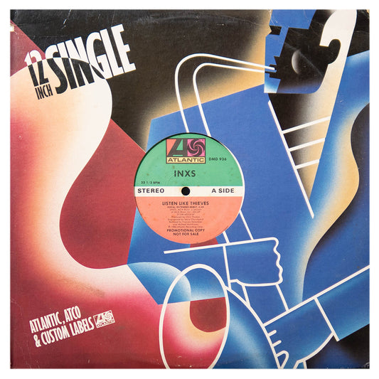 INXS - LISTEN LIKE THIEVES | 12" MAXI SINGLE USADO
