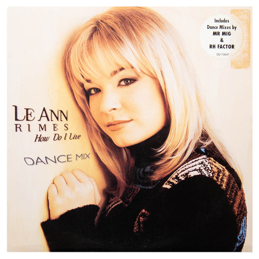 LEANN RIMES - HOW DO I LIVE | 12" MAXI SINGLE USADO