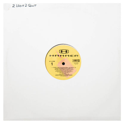 HAMMER - 2 LEGIT 2 QUIT | 12" MAXI SINGLE USADO