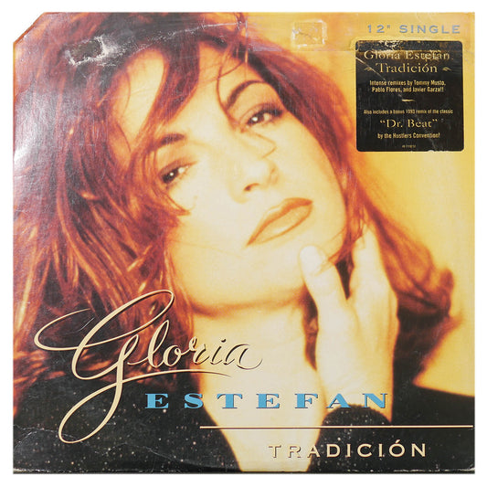 GLORIA ESTEFAN - TRADICIÓN/DR. BEAT | 12" MAXI SINGLE USADO