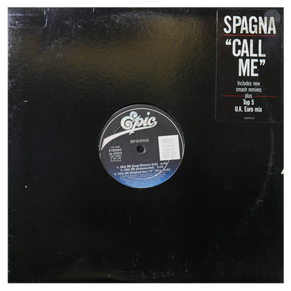 SPAGNA - CALL ME | 12" MAXI SINGLE USADO