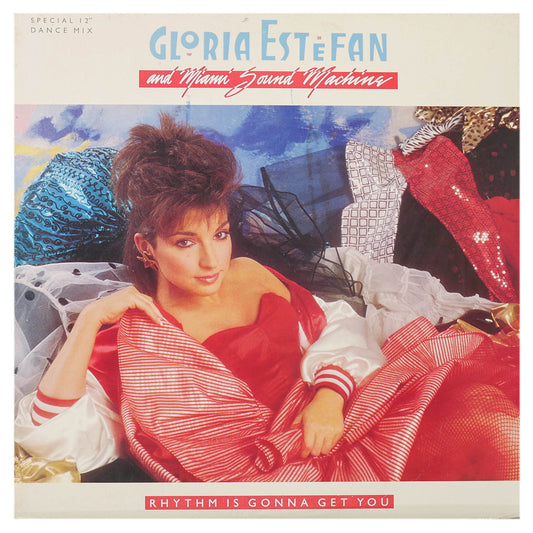GLORIA ESTEFAN & MIAMI SOUND MACHINE - RHYTHM IS GONNA GET YOU | 12" MAXI SINGLE USADO