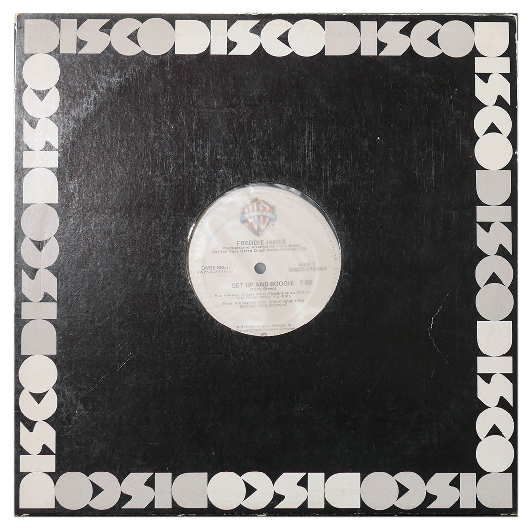 FREDDIE JAMES  - GET UP AND BOGGIE | 12" MAXI SINGLE USADO
