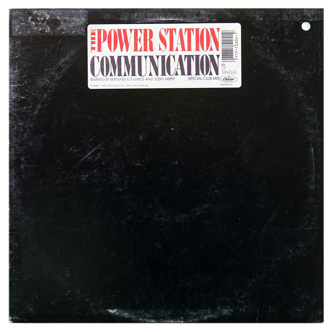POWER STATION - COMMUNICATION | 12" MAXI SINGLE USADO