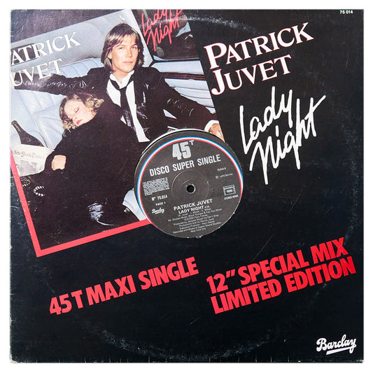 PATRICK JUVET - LADY NIGHT | 12" MAXI SINGLE USADO