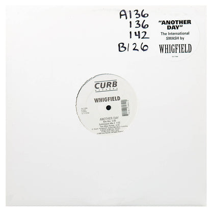 WHIGFIELD - ANOTHER DAY | 12" MAXI SINGLE USADO