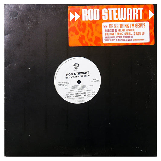 ROD STEWART - DA YA THINK I'M SEXY-REMIX  | 12" MAXI SINGLE USADO