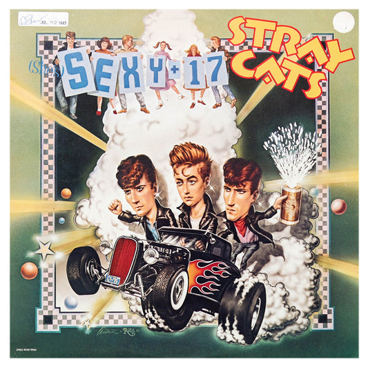 STRAY CATS - SEXY+17 | 12" MAXI SINGLE USADO