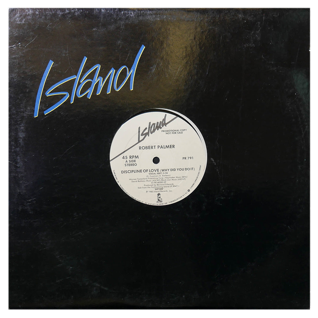 ROBERT PALMER - DISCIPLINE OF LOVE (WHY DID YOU DO IT) | 12" MAXI SINGLE USADO