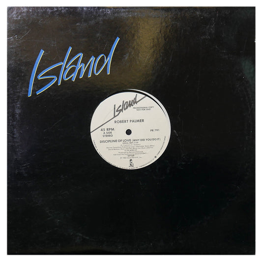 ROBERT PALMER - DISCIPLINE OF LOVE (WHY DID YOU DO IT) | 12" MAXI SINGLE USADO
