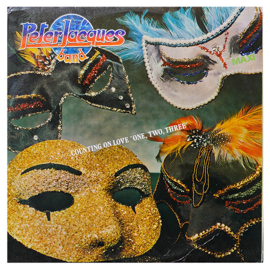 PETER JACQUES BAND - ONE, TWO, THREE (COUNTING ON LOVE) | 12" MAXI SINGLE USADO
