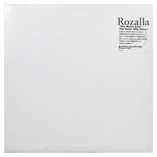 ROZALLA - YOU NEVER LOVE THE SAME WAY TWICE (2 LP) | 12" MAXI SINGLE USADO