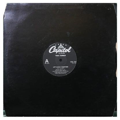 TINA TURNER - LET'S STAY TOGETHER | 12" MAXI SINGLE USADO