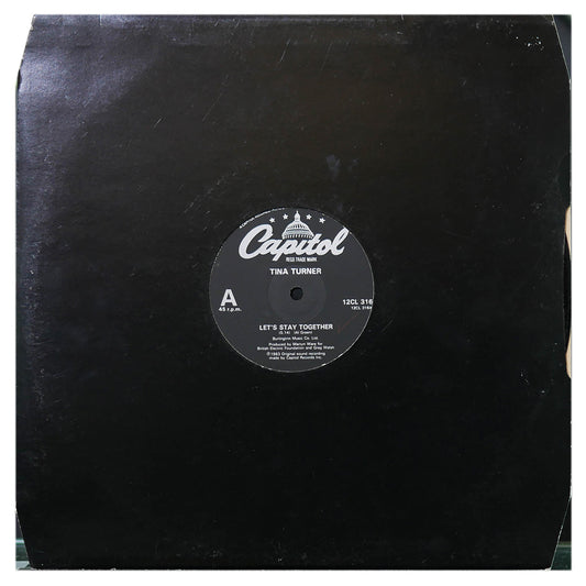 TINA TURNER - LET'S STAY TOGETHER | 12" MAXI SINGLE USADO