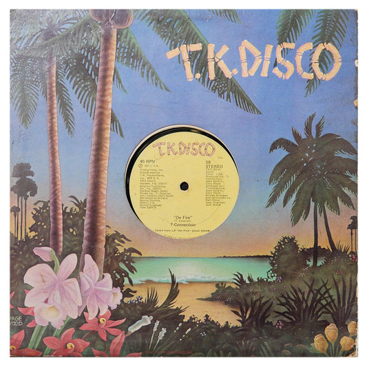 T-CONNECTION - ON FIRE | 12" MAXI SINGLE USADO