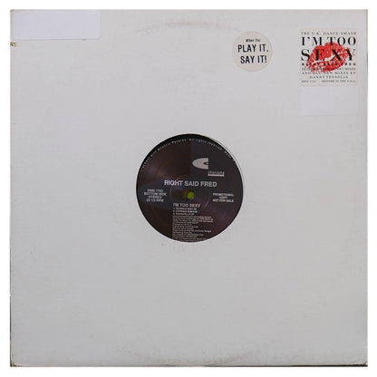 RIGHT SAID FRED - I'M TOO SEXY | 12" MAXI SINGLE USADO