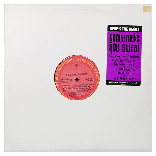 C+C MUSIC FACTORY - GONNA MAKE YOU SWEAT (THE 1991 RMX) | 12" MAXI SINGLE USADO