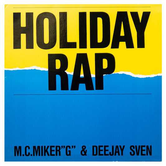 M.C MIKER "G" & DEEJAY SVEN - HOLIDAY RAP | 12" MAXI SINGLE USADO