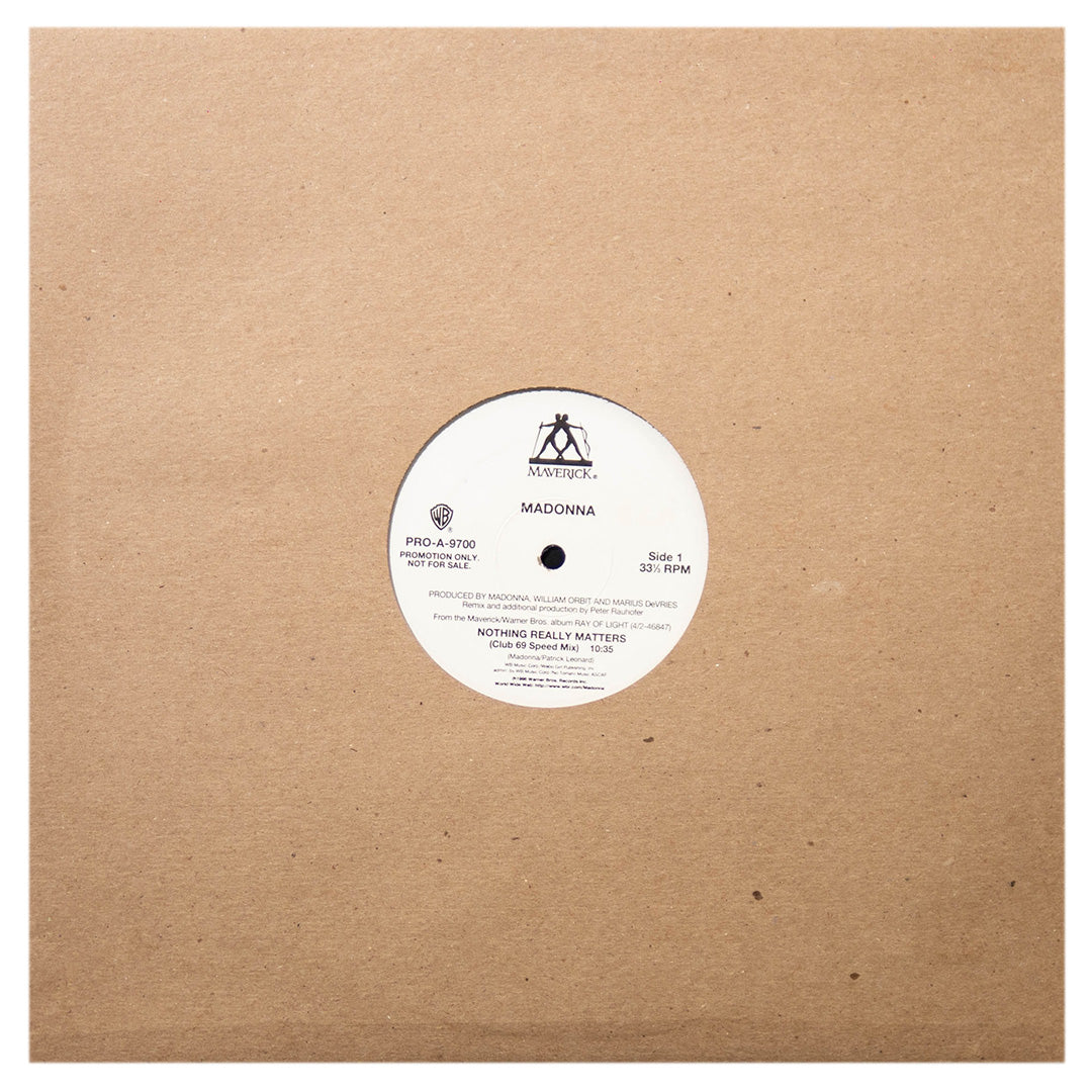 MADONNA - NOTHING REALLY MATTERS | 12" MAXI SINGLE USADO