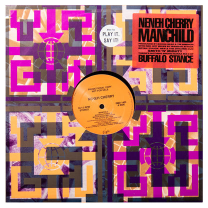 NENEH CHERRY - BUFFALLO STANCE/MANCHILD | 12" MAXI SINGLE USADO