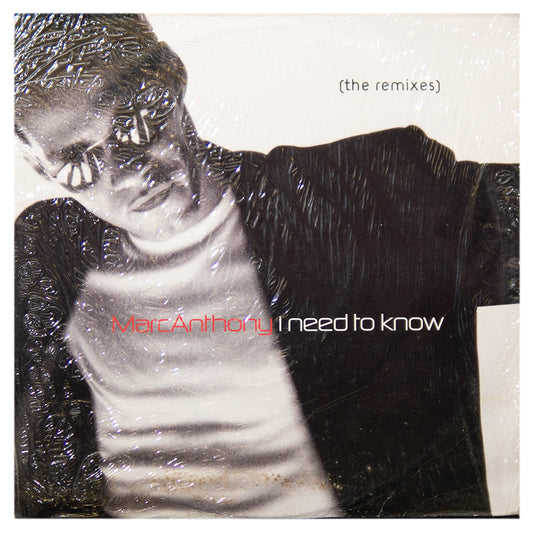 MARC ANTHONY - I NEED TO KNOW | 12" MAXI SINGLE USADO