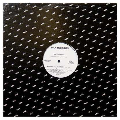 NIK KERSHAW - WOULDN'T IT BE GOOD | 12" MAXI SINGLE USADO