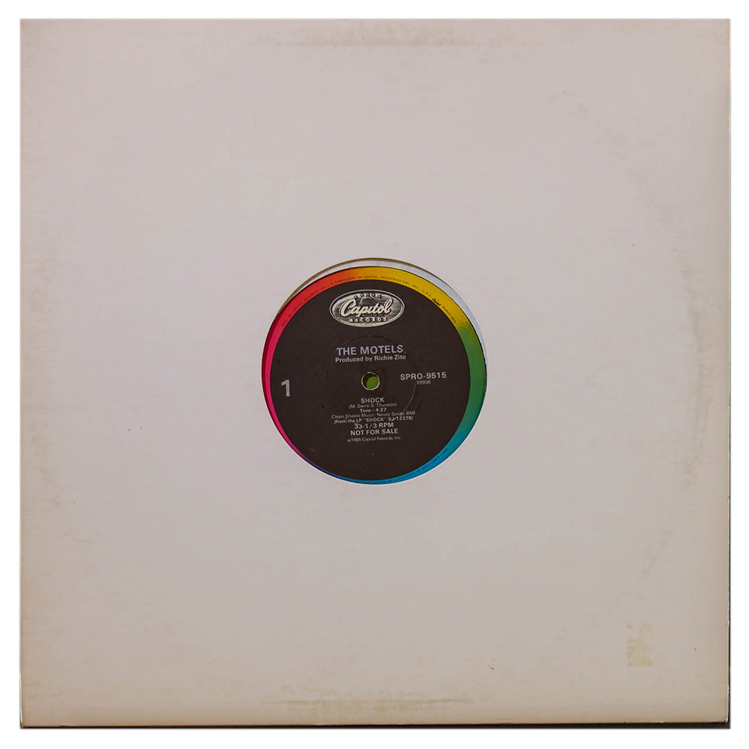 THE MOTELS - SHOCK | 12" MAXI SINGLE USADO