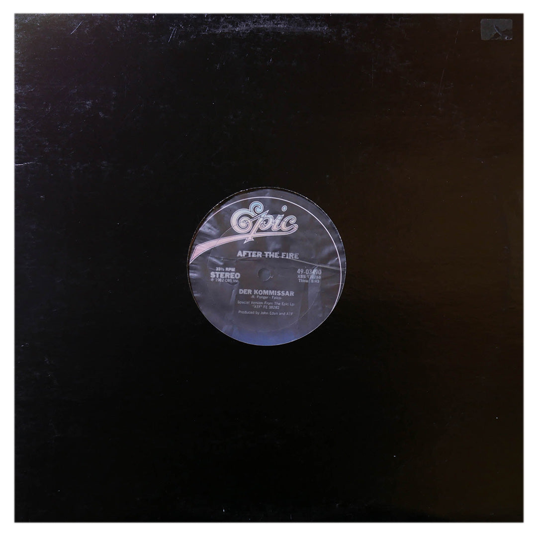 AFTER THE FIRE - DER KOMMISAR | 12" MAXI SINGLE USADO