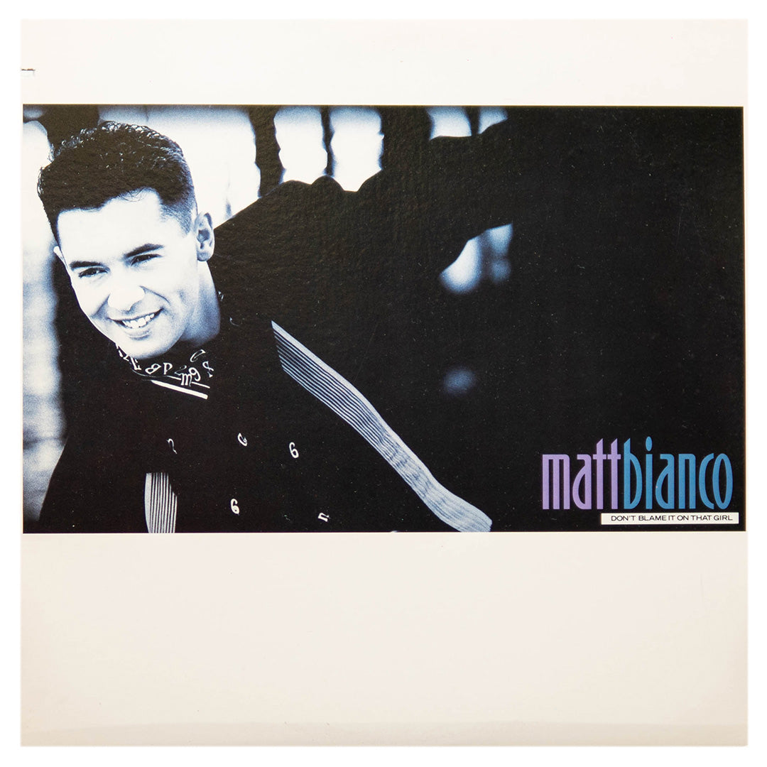 MATT BIANCO - DON'T BLAME IT ON THAT GIRL | 12" MAXI SINGLE USADO