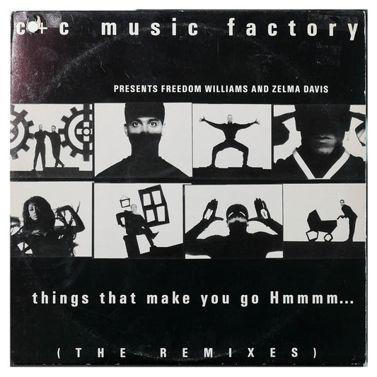 C+C MUSIC FACTORY  - THINGS THAT MAKE YOU GO HMMMM… | 12" MAXI SINGLE USADO