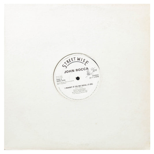 John Rocca - I Want It To Be Real | 12" MAXI SINGLE USADO