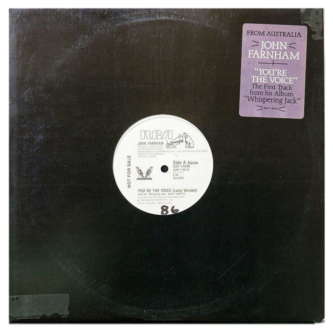 JOHN FARNHAM - YOU'RE THE VOICE | 12" MAXI SINGLE USADO
