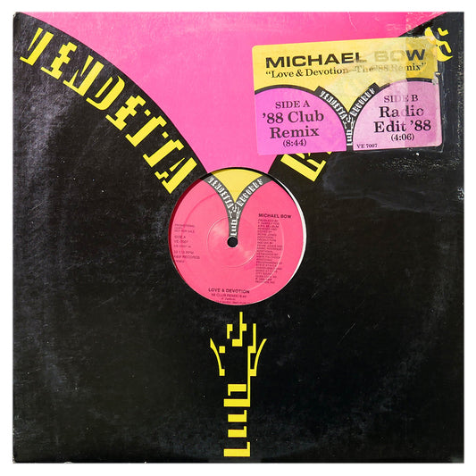 MICHAEL BOW - LOVE & DEVOTION (The '88 Remix) | 12" MAXI SINGLE USADO