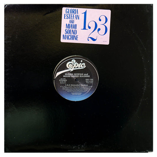 Gloria Estefan & Miami Sound Machine - 1-2-3 | 12" MAXI SINGLE USADO