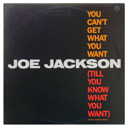 JOE JACKSON  - YOU CAN'T GET WHAT YOU WANT | 12" MAXI SINGLE USADO