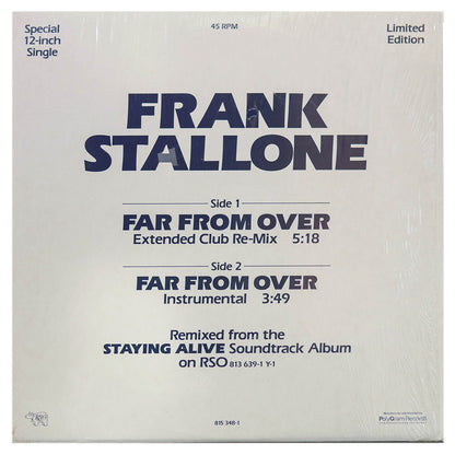 FRANK STALLONE - FAR FROM OVER | 12" MAXI SINGLE USADO