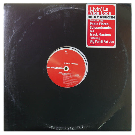 RICKY MARTIN  - LIVIN' LA VIDA LOCA (2LP) | 12" MAXI SINGLE USADO