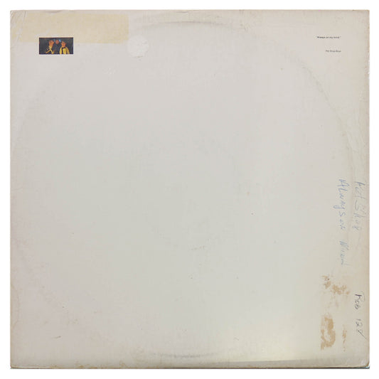 PET SHOP BOYS - ALWAYS ON MY MIND | 12" MAXI SINGLE USADO