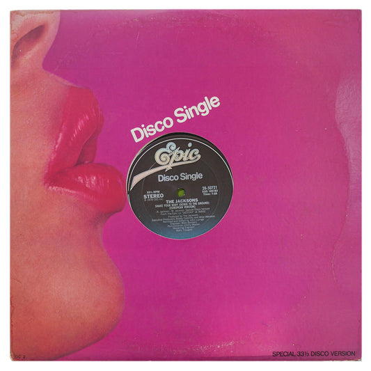 THE JACKSONS - SHAKE YOUR BODY (DOWN TO THE GROUND) | 12" MAXI SINGLE USADO