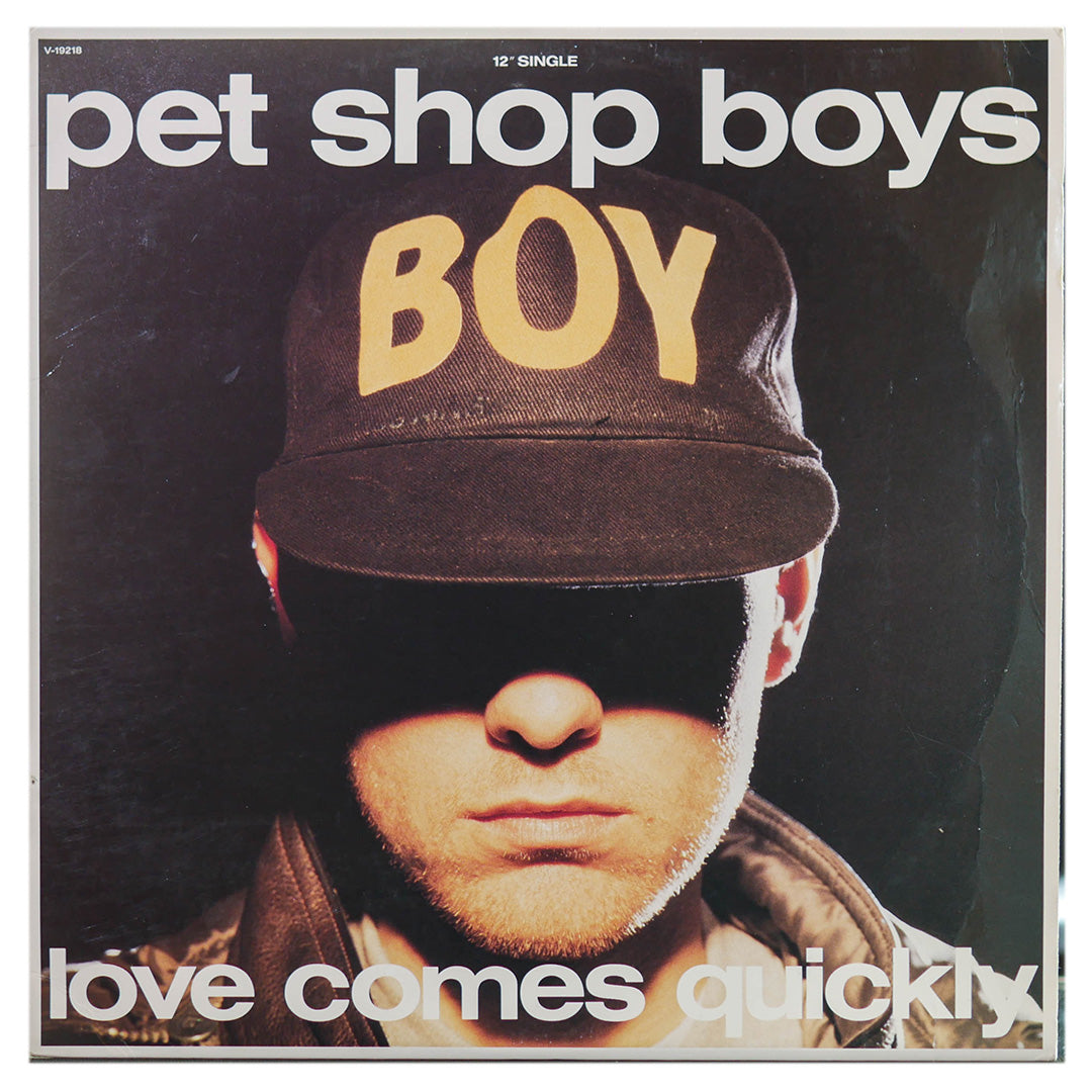 PET SHOP BOYS - LOVE COMES QUICKLY | 12" MAXI SINGLE USADO