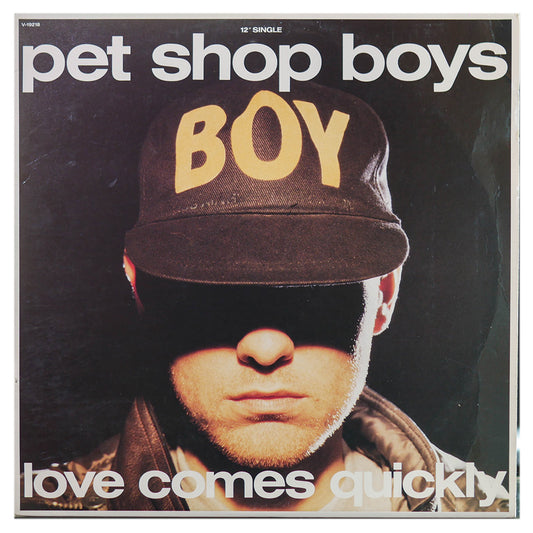 PET SHOP BOYS - LOVE COMES QUICKLY | 12" MAXI SINGLE USADO