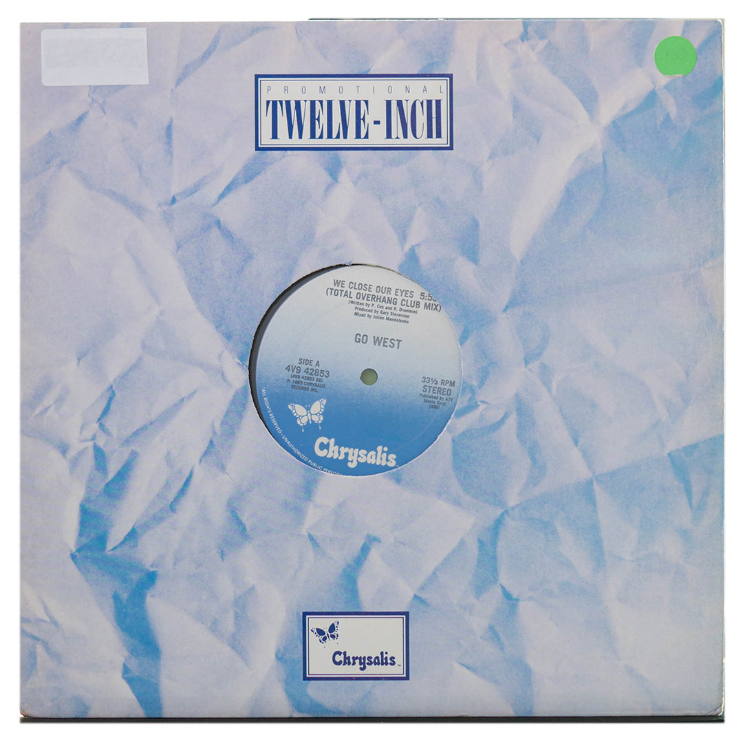 GO WEST - WE CLOSE OUR EYES | 12" MAXI SINGLE USADO