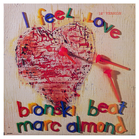 BRONSKI BEAT FT. MARC ALMOND - I FEEL LOVE | 12" MAXI SINGLE USADO