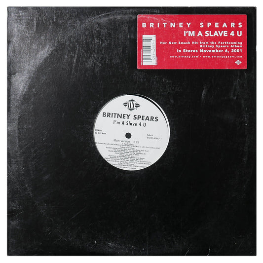 BRITNEY SPEARS - I'M A SLAVE 4 U | 12" MAXI SINGLE USADO