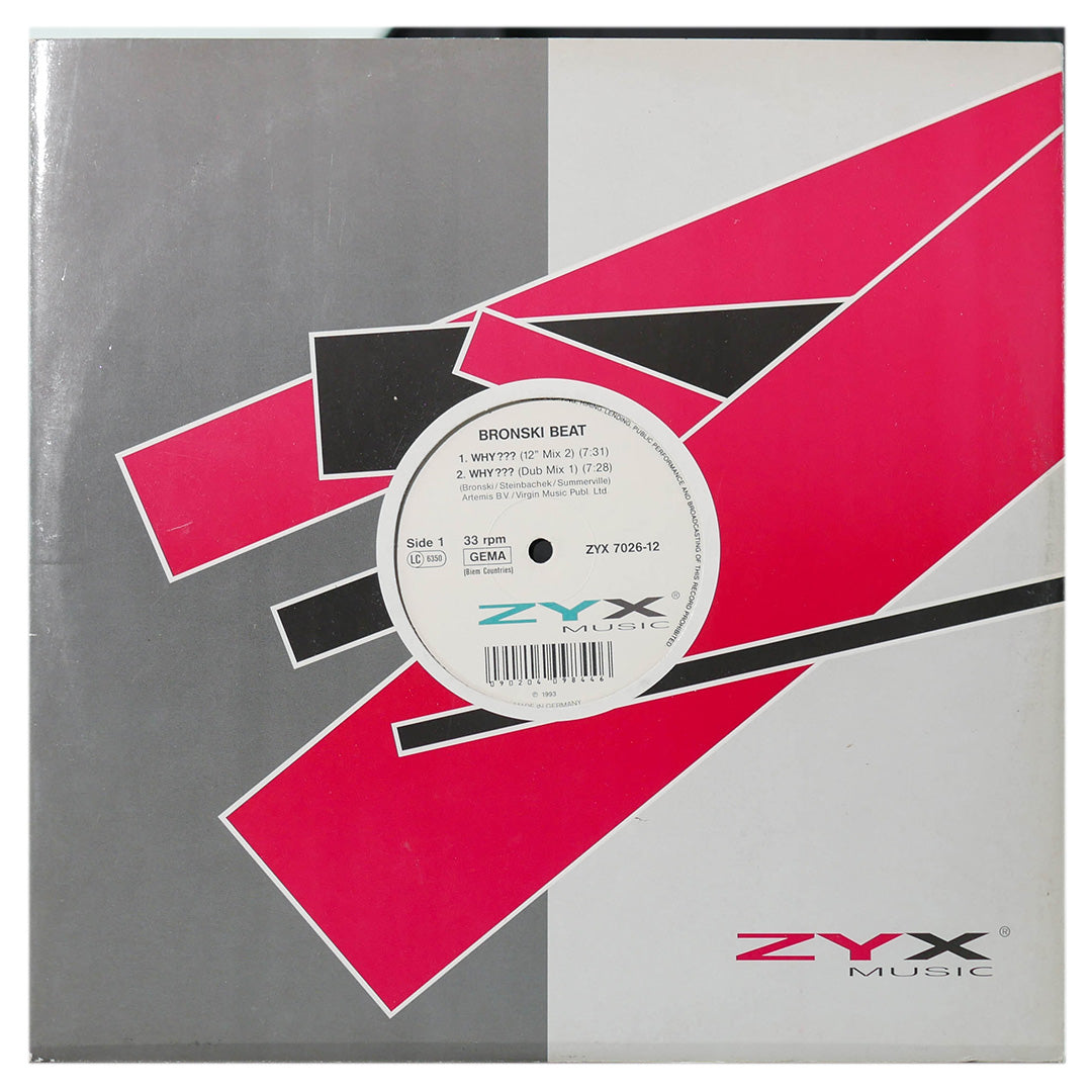 BRONSKY BEAT - WHY ? | 12" MAXI SINGLE USADO
